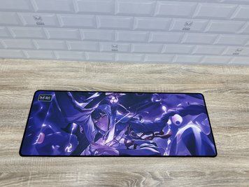 Великий килимок для миші WorkPlaceShop Anime Genshin Impact Райден Шьоґун 356921668 фото