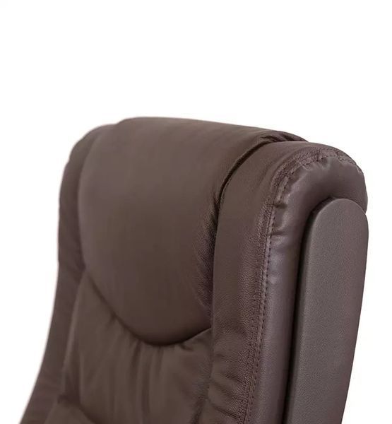 Крісло АКЛАС Артур EX MB (Шкіра LC-K Dark brown/PU Dark brown) 10471 фото