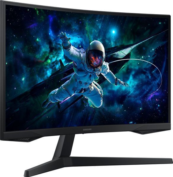 Монитор Samsung 27" Odyssey G55C 2&times;HDMI, DP, VA, 2560&times;1440, 165Гц, 1мс, изогнутый LS27CG550EIXCI фото