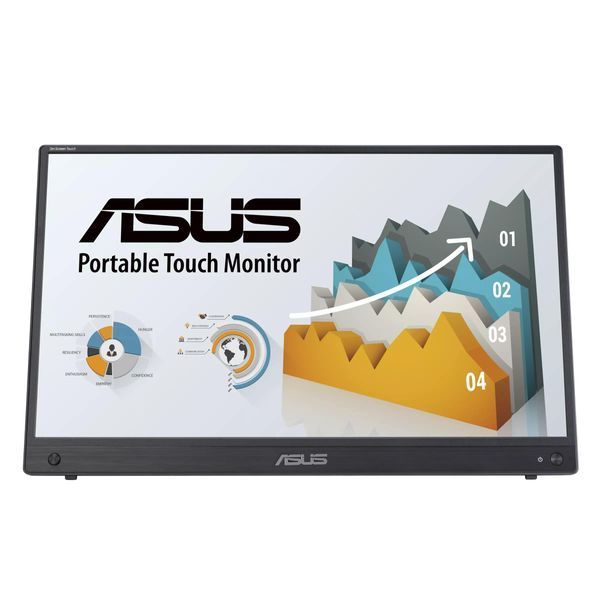 Портативний монітор Asus ZenScreen MB16AHT 15.6&Prime; (IPS, сенсорний, mHDMI, 2x USB‑C, динаміки) 90LM0890-B01170 фото