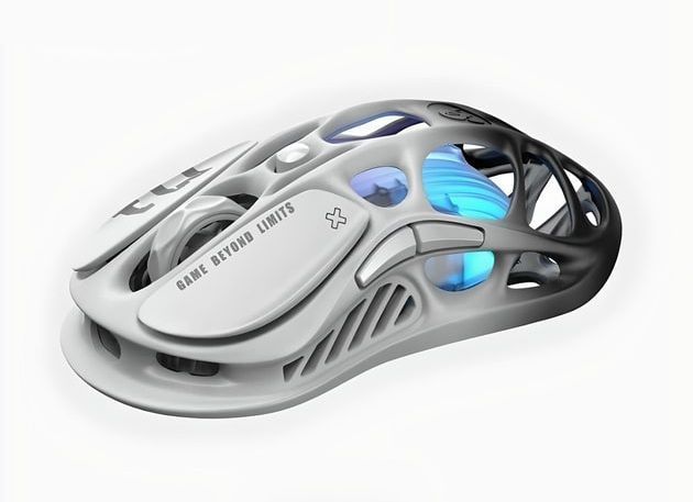 Миша GravaStar Mercury M1 Pro, magnesium alloy body, BT/WL/USB-A, RGB, Gradient Black GRAVASTAR_M1_PRO_GBLK фото