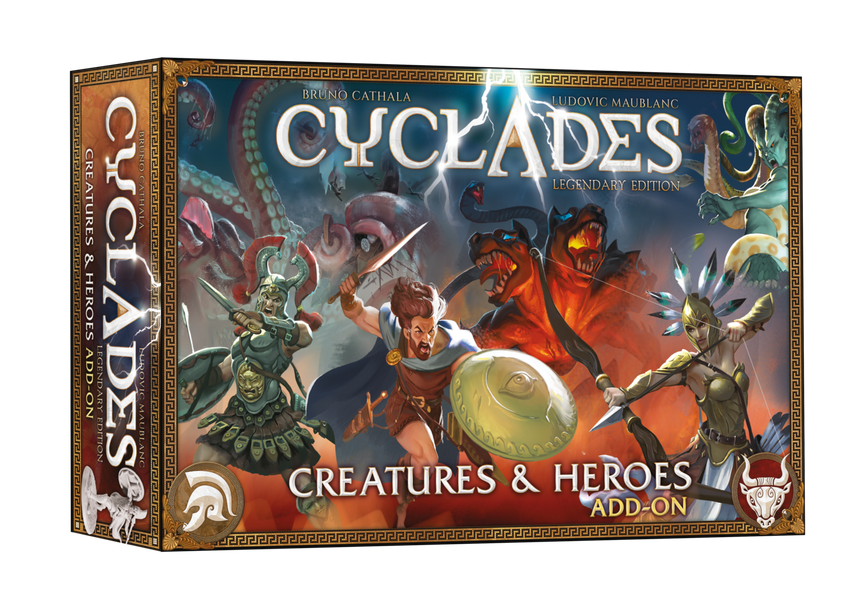 Кіклади. Легендарне видання - Монстри і герої (Cyclades: Creatures & Heroes) GKCH229hr фото