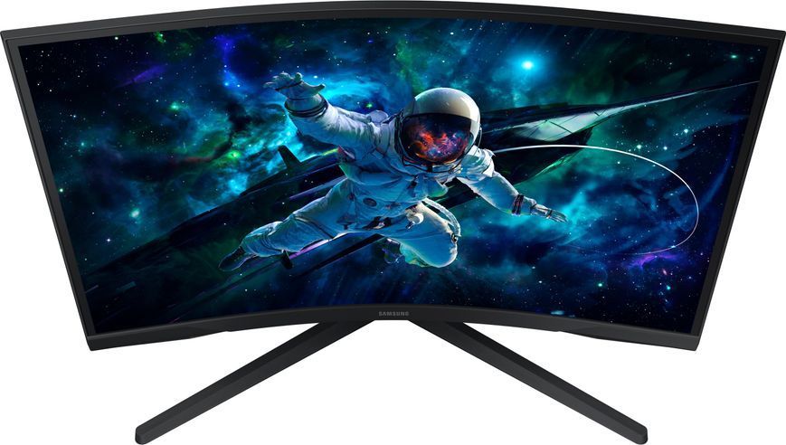 Монитор Samsung 27" Odyssey G55C 2&times;HDMI, DP, VA, 2560&times;1440, 165Гц, 1мс, изогнутый LS27CG550EIXCI фото