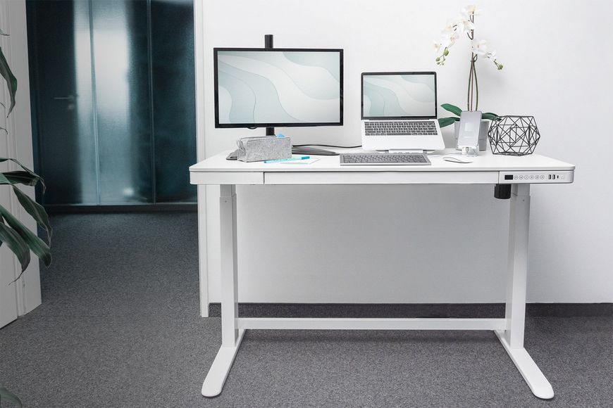 Стіл Digitus Electric Height Adjustable, 3хUSB, white DA-90406 фото