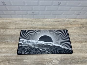 Великий килимок для миші WorkPlaceShop ART Схід сонця мінімалізм 337627656 фото