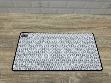 Великий килимок для мишки WorkPlaceShop PN Геометричний Чорний, 500 х 300 мм 431471579 фото