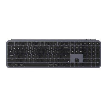 Клавіатура мембрана Keychron B6 Pro, USB/WL/BT, space gray B6P-K1-UA фото