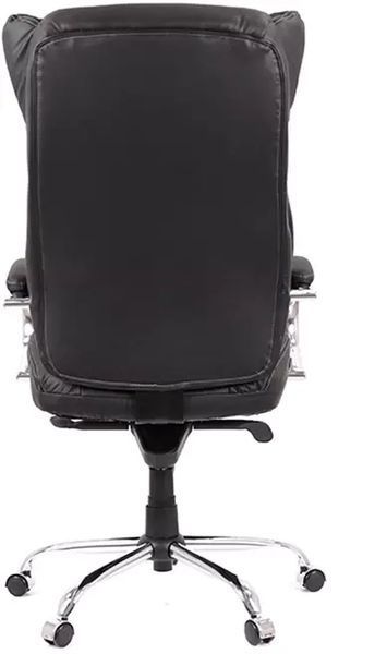 Крісло АКЛАС Бадалона CH MB (Шкіра LC-A Black/PU Black) 86866 фото