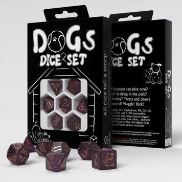 Набір кубиків DOGS Dice Set: Luna (7) SDOG02 фото