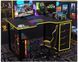 Геймерский стол Rasin LOFT-16 черно-желтый 1113 фото 2