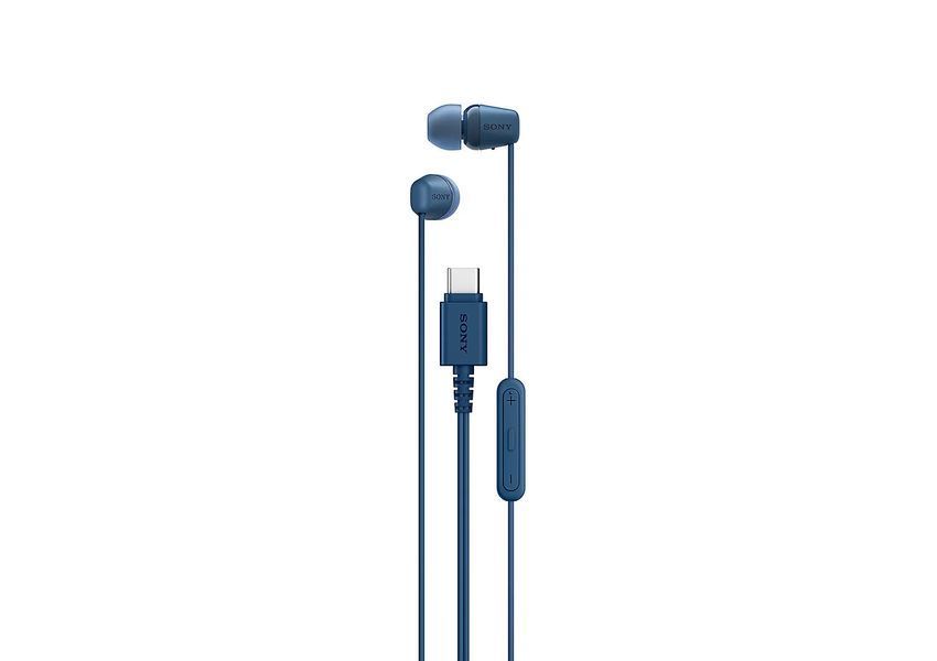 Навушники In-ear Sony IER-EX15C USB-C, Mic, Синій IEREX15CL.E фото