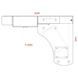 Компьютерный стол угловой Тиса СК-11 Дуб молочный-Венге магия СК-11 фото 5