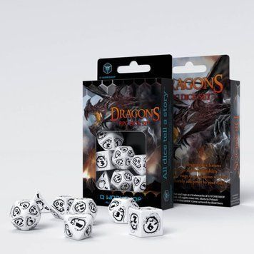 Набор кубиков Dragons Dice Set: Opal (7) SDRA02 фото