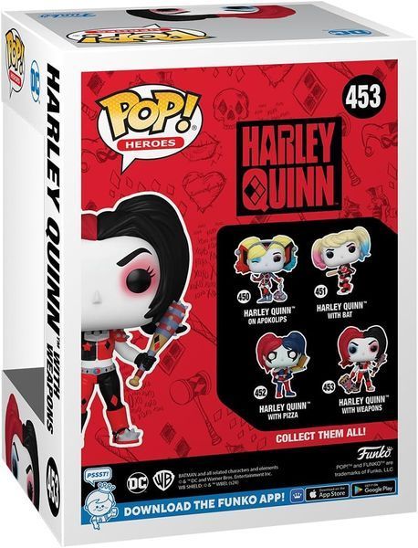 Гарлі Квінн - Funko POP Heroes DC #453: Harley Quinn with Weapons optfunko109 фото