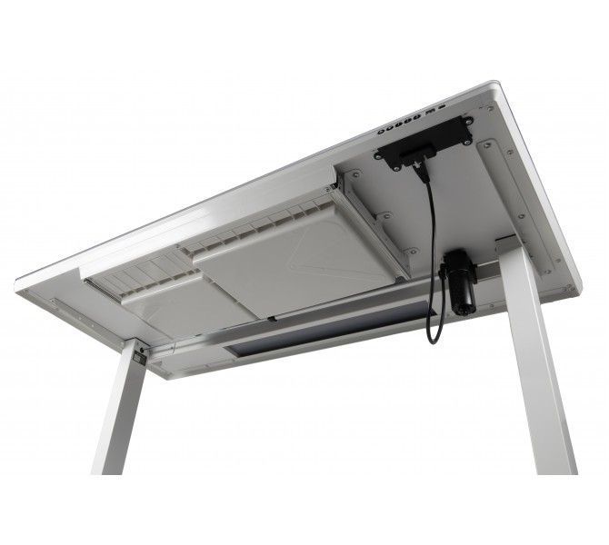 Регульований стіл Barsky StandUp white glass 1200x600 BST-12new BST-12new фото