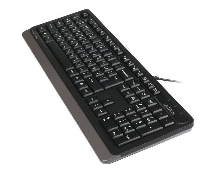 Клавиатура A4Tech FK10 Fstyler Sleek MMedia Comfort USB серый 1604049 фото