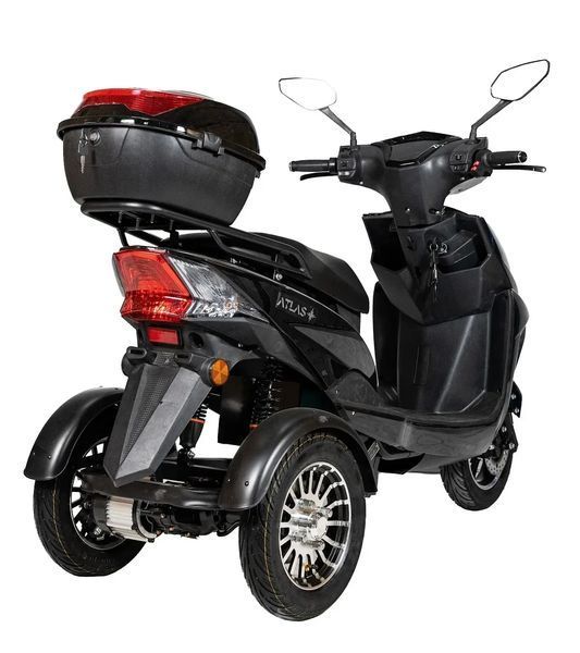 Електроскутер ATLAS Falcon Trike Box 1500W Black 2619856712 фото