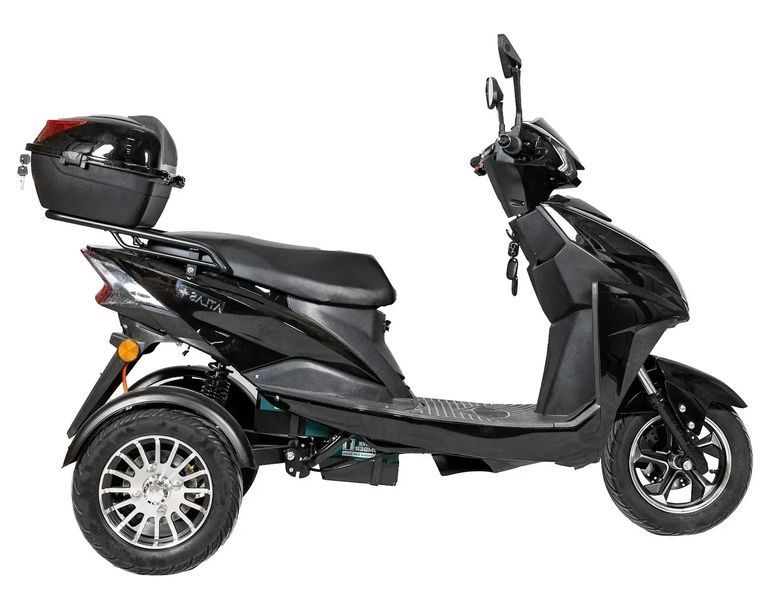 Електроскутер ATLAS Falcon Trike Box 1500W Black 2619856712 фото
