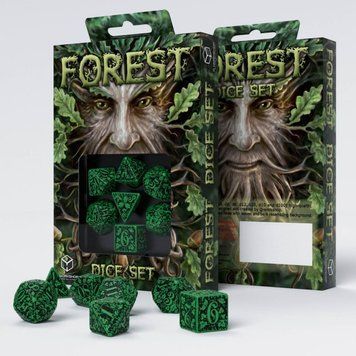 Набор кубиков Forest Dice Set: Jungle (7) SFOR01 фото