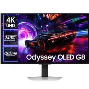 Монітор Samsung 32" Odyssey G81SF HDMI, DP, USB-C, Bluetooth, VA, 3840x2160, 240Hz, 0,03ms LS32FG812SIXCI фото