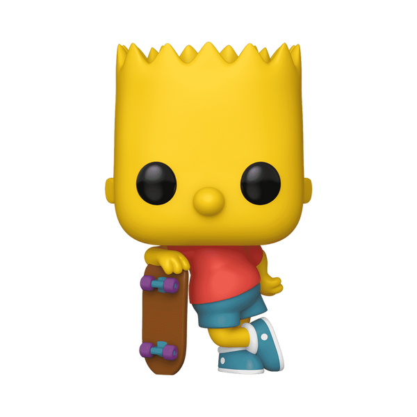 Барт зі скейтбордом - Funko POP Simpsons #1652: Bart with Skateboard optfunko112 фото