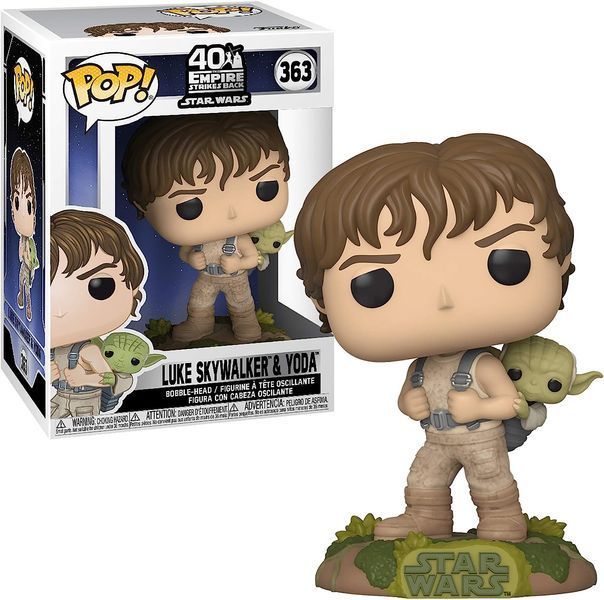 Люк з Йодою - Funko POP Star Wars #363: Training Luke with Yoda optfunko015 фото