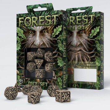 Набор кубиков Forest Dice Set: Savannah (7) SFOR03 фото
