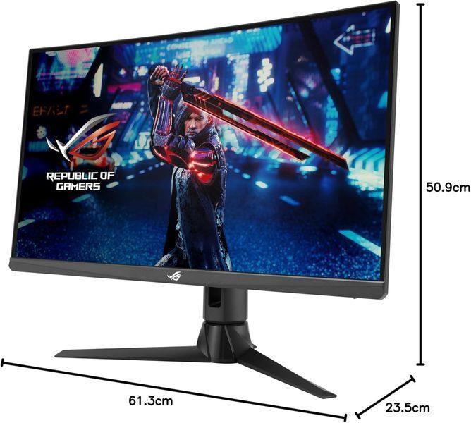 Монитор Asus 27" ROG Strix XG27AQV 2xHDMI, DP, Audio, IPS, 2560x1440, 170Гц, 1мс, sRGB 120%, CURVED, AdaptiveSync, Pivot, HDR400 90LM08G0-B01A70 фото