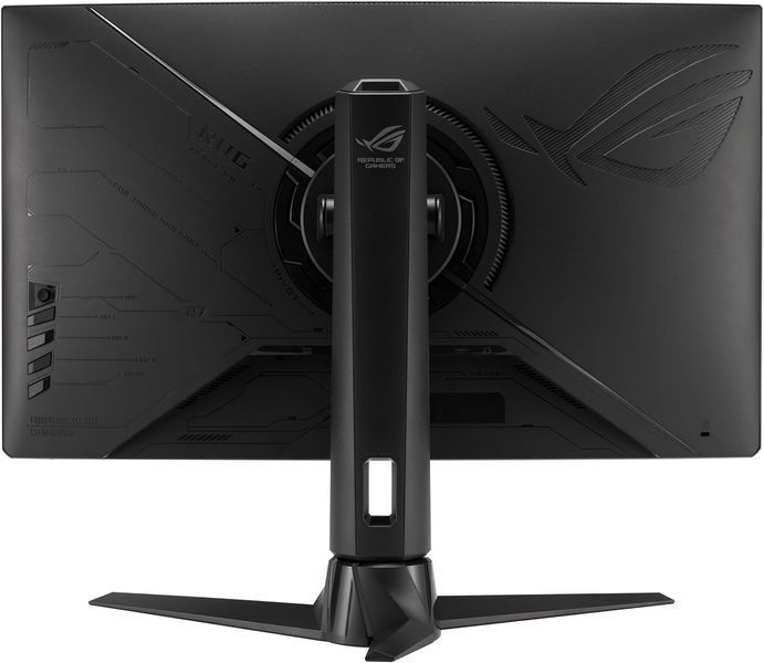 Монитор Asus 27" ROG Strix XG27AQV 2xHDMI, DP, Audio, IPS, 2560x1440, 170Гц, 1мс, sRGB 120%, CURVED, AdaptiveSync, Pivot, HDR400 90LM08G0-B01A70 фото