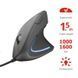 Мышь Trust Verto Ergonomic, USB-A, чёрный 22885_TRUST фото 1
