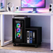 Подставка для системного блока ZEUS-Game PowerBase черный PB-501 фото 1