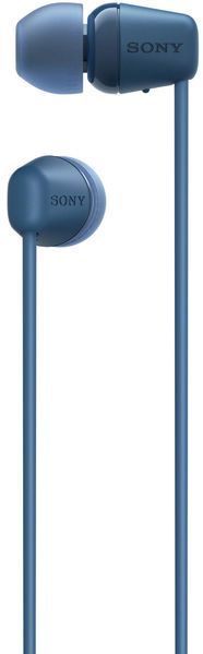 Навушники In-ear Sony WI-C100 BT 5.0, IPX4, SBC, AAC, Wireless, Mic, Синій WIC100L.CE7 фото