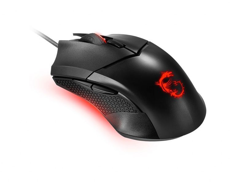 Миша MSI Clutch GM08, Red, USB-A, чорний S12-0401800-CLA фото