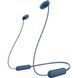 Навушники In-ear Sony WI-C100 BT 5.0, IPX4, SBC, AAC, Wireless, Mic, Синій WIC100L.CE7 фото 2
