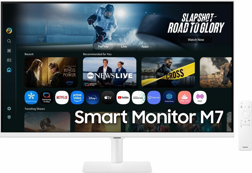 Монітор Samsung 32" S32FM703 2xHDMI, USB, Bluetooth, MM, VA, 3840x2160, 4ms LS32FM703UIXUA фото