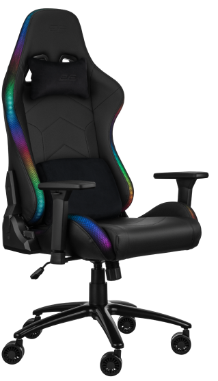 Геймерское кресло 2E Gaming OGAMA II RGB 2E-GC-OGA-BKRGB фото