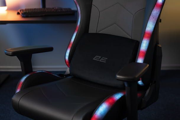Геймерское кресло 2E Gaming OGAMA II RGB 2E-GC-OGA-BKRGB фото