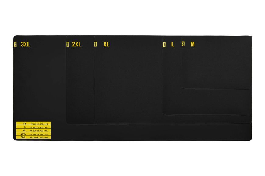 2E Gaming Килимок для миші PRO Speed XL Black (800*450*3мм) 2E-SPEED-L-WH-PRO фото
