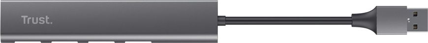 Trust USB-хаб Halyx 4-Port USB-A 3.2 Grey 24947_TRUST фото