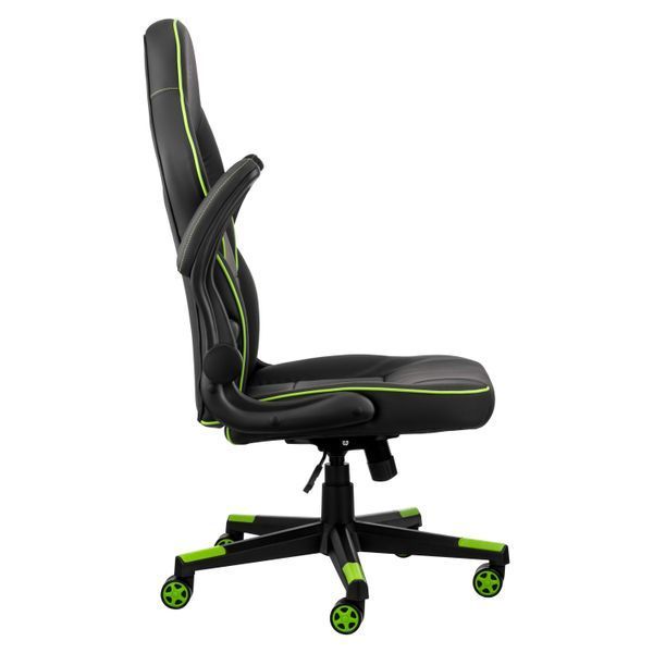 Геймерское кресло 2E Gaming HEBI Black/Green 2E-GC-HEB-BKWT фото