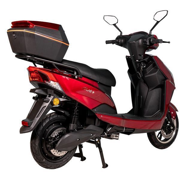 Електроскутер ATLAS Spider 2 Box 2000W Lithium Red 2619856726 фото