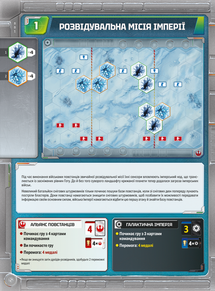 Звездные войны. Битва за Гот (Star Wars: Battle of Hoth) - 1 ТК (6 шт) GKCH0269 фото