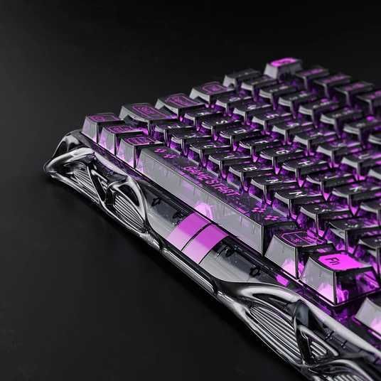 Механічна клавіатура 75% GravaStar V75 Lite RGB з магнітними