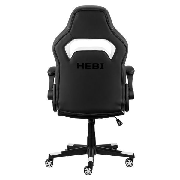 Геймерське крісло 2E Gaming HEBI Black/White 2E-GC-HEB-BKWT фото