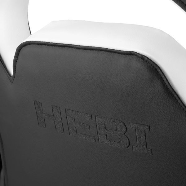 Геймерське крісло 2E Gaming HEBI Black/White 2E-GC-HEB-BKWT фото