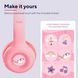 Наушники On-ear Trust Nouna Kids, Wireless, Mic, розовые 25274_TRUST фото 8