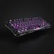 Клавиатура механическая GravaStar Mercury V75 Lite 80keys, Magnetic Blackcore, USB-A, RGB, Transparent Black GS_V75_LITE_XTAL_BLK фото 14