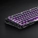 Клавиатура механическая GravaStar Mercury V75 Lite 80keys, Magnetic Blackcore, USB-A, RGB, Transparent Black GS_V75_LITE_XTAL_BLK фото 18