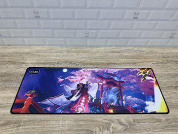 Великий килимок для миші WorkPlaceShop Anime Genshin Impact Яе Міко 799380205 фото