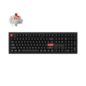 Клавіатура механічна Keychron K10 PRO 100Key, K pro Red, WL/BT/USB-A, EN/UKR, RGB, чорний K10P-B1-UA фото